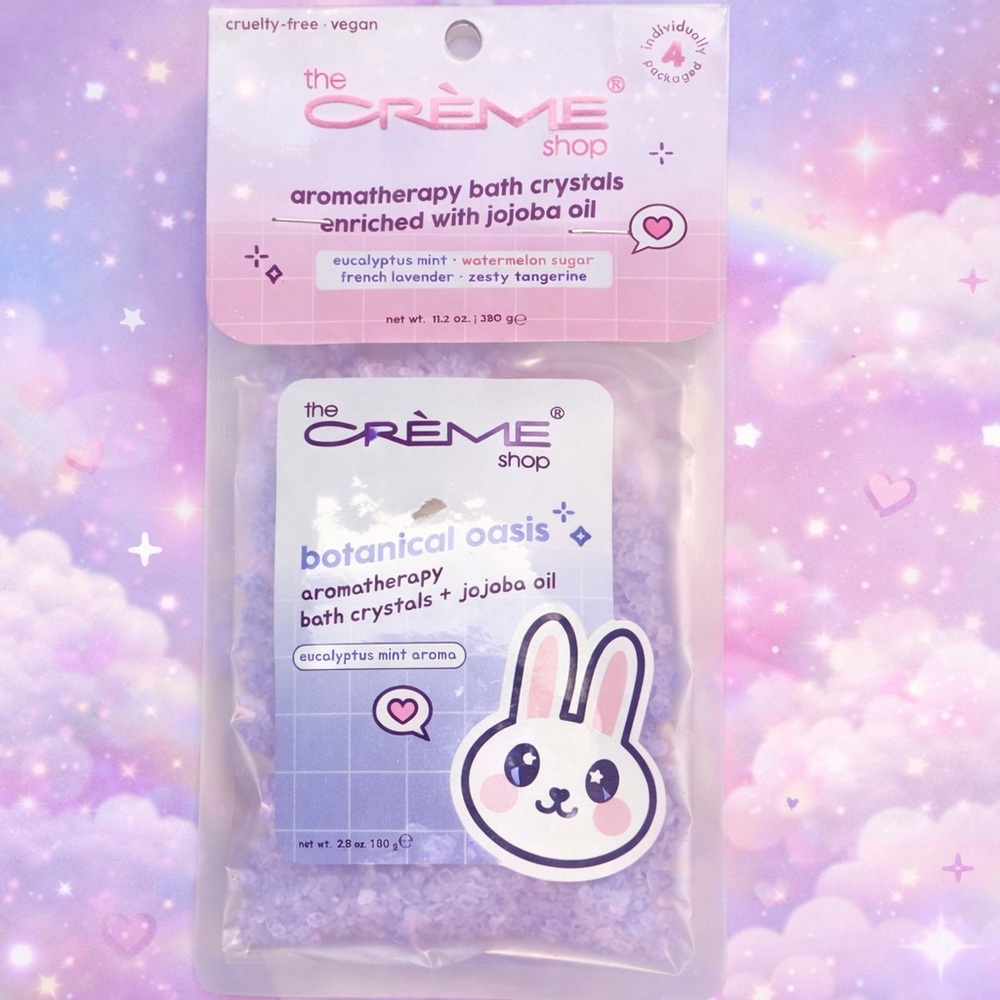 Aromatherapy Bath Crystals - Purple